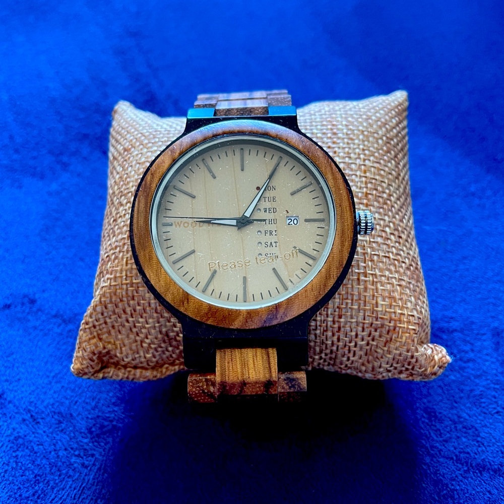 WoodWelt Nova Mens Wrist Watch!